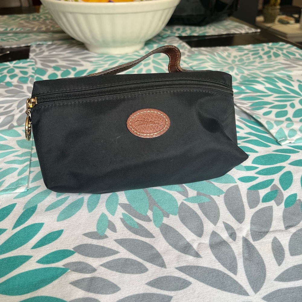 Longchamp LePliage Nylon small makeup bag black/tan